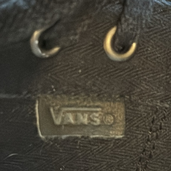 VANS Era gumsole black canvas men’s skate shoes lace up Sz 7 1/2 - Picture 10 of 12